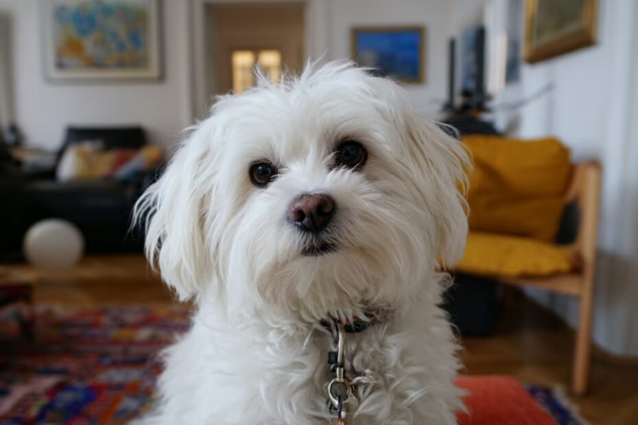 Bichon maltais : comment nettoyer les taches de larmes sous les yeux