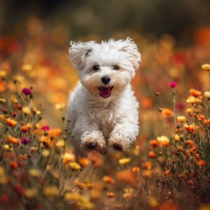 Bichon maltais : nettoyer les taches de larmes sous les yeux 
