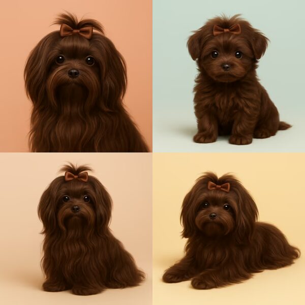 bichon maltais chocolat