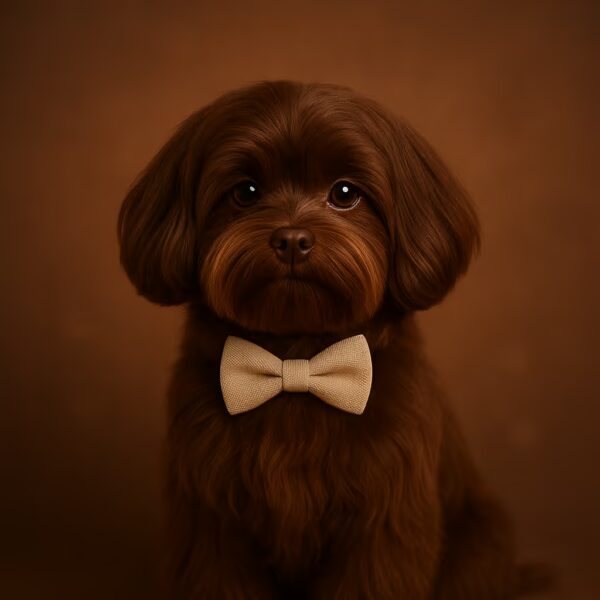 le bichon maltais chocolat