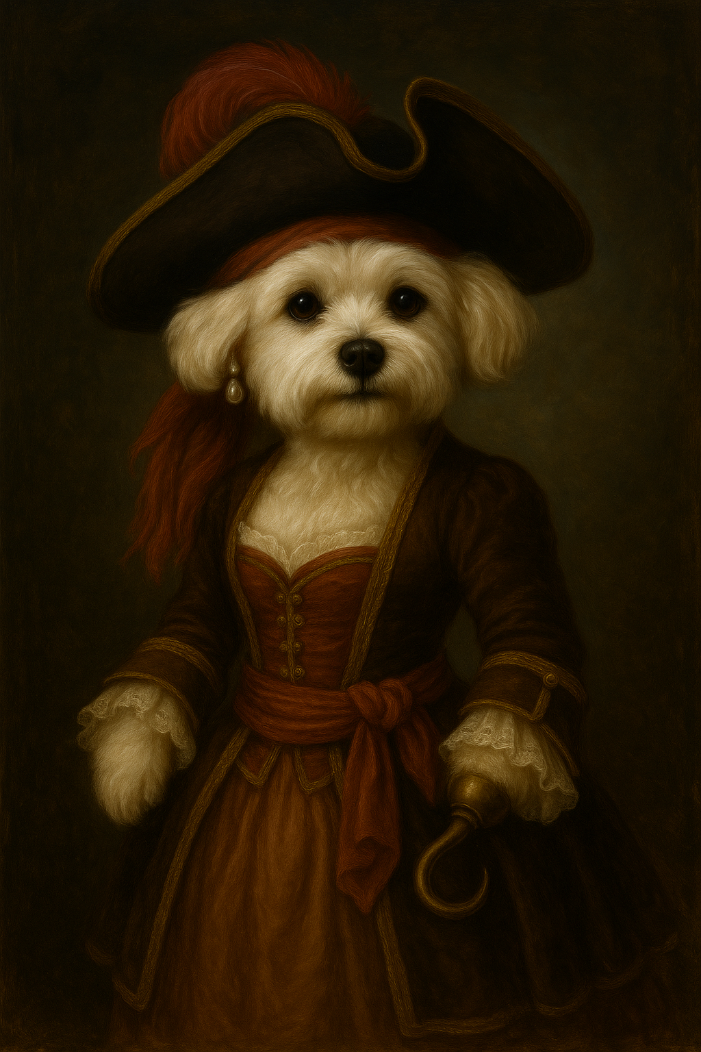 portrait pirate